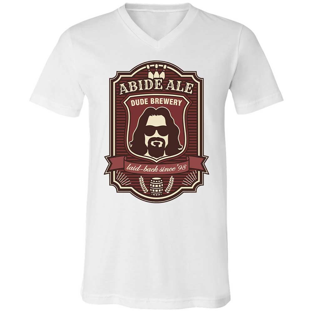 Unisex V-Neck T-Shirt - MR4YS5S8 - White - 16