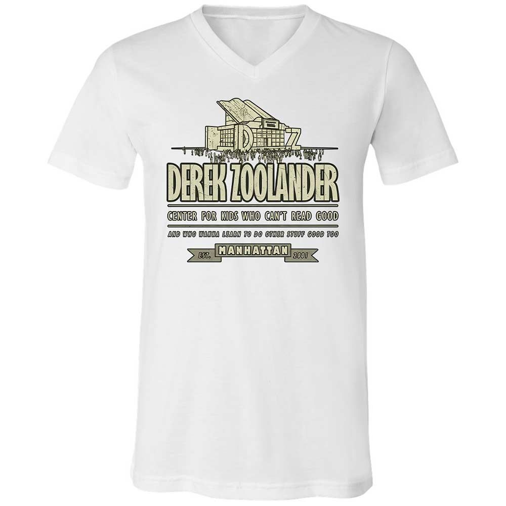 Unisex V-Neck T-Shirt - 453YTGM2 - White - 16