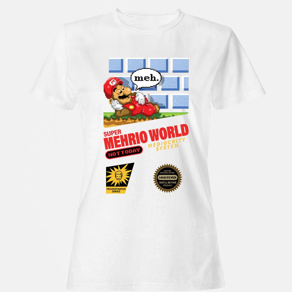 Women's T-Shirt - MSWSU81B - White - 16