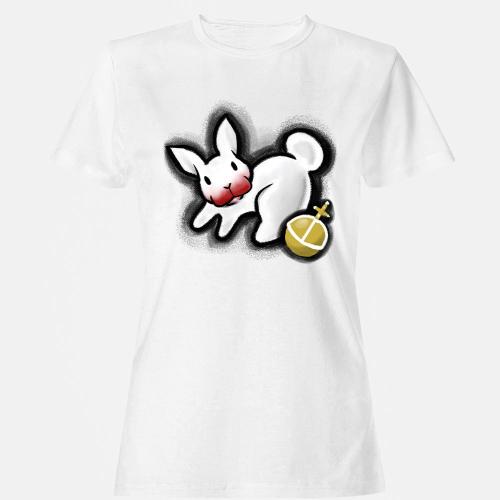 Women's T-Shirt - NVYL9YPN - White - 16