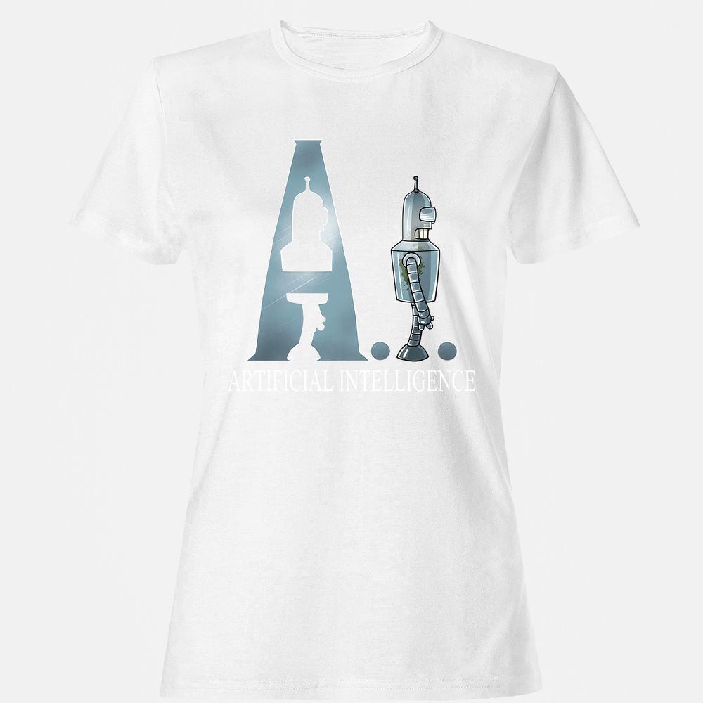 Women's T-Shirt - R6E9B95G - White - 16