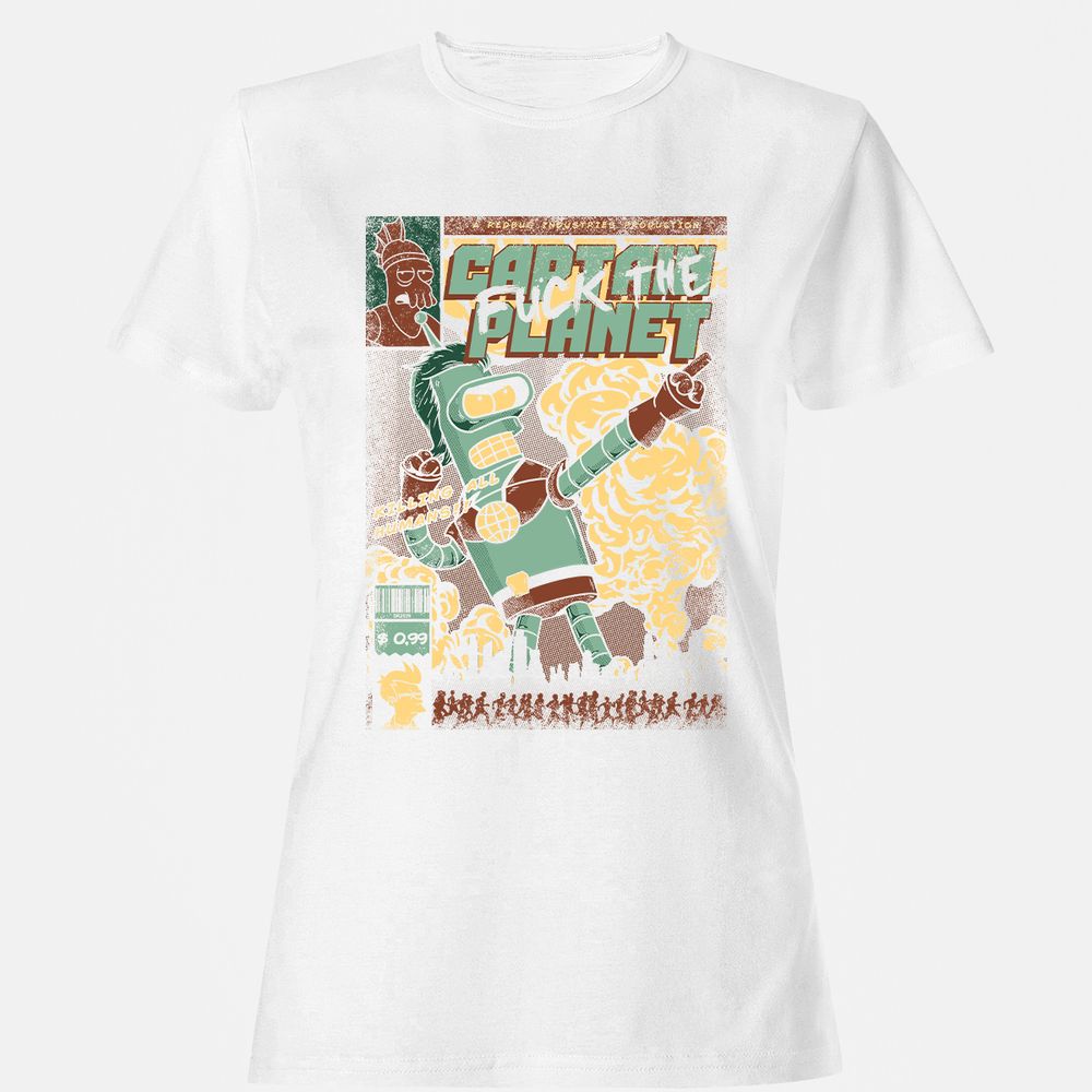 Women's T-Shirt - YLKNB754 - White - 16