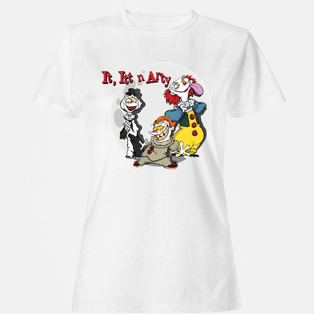 Women's T-Shirt - N1NF7UKE - White - 16