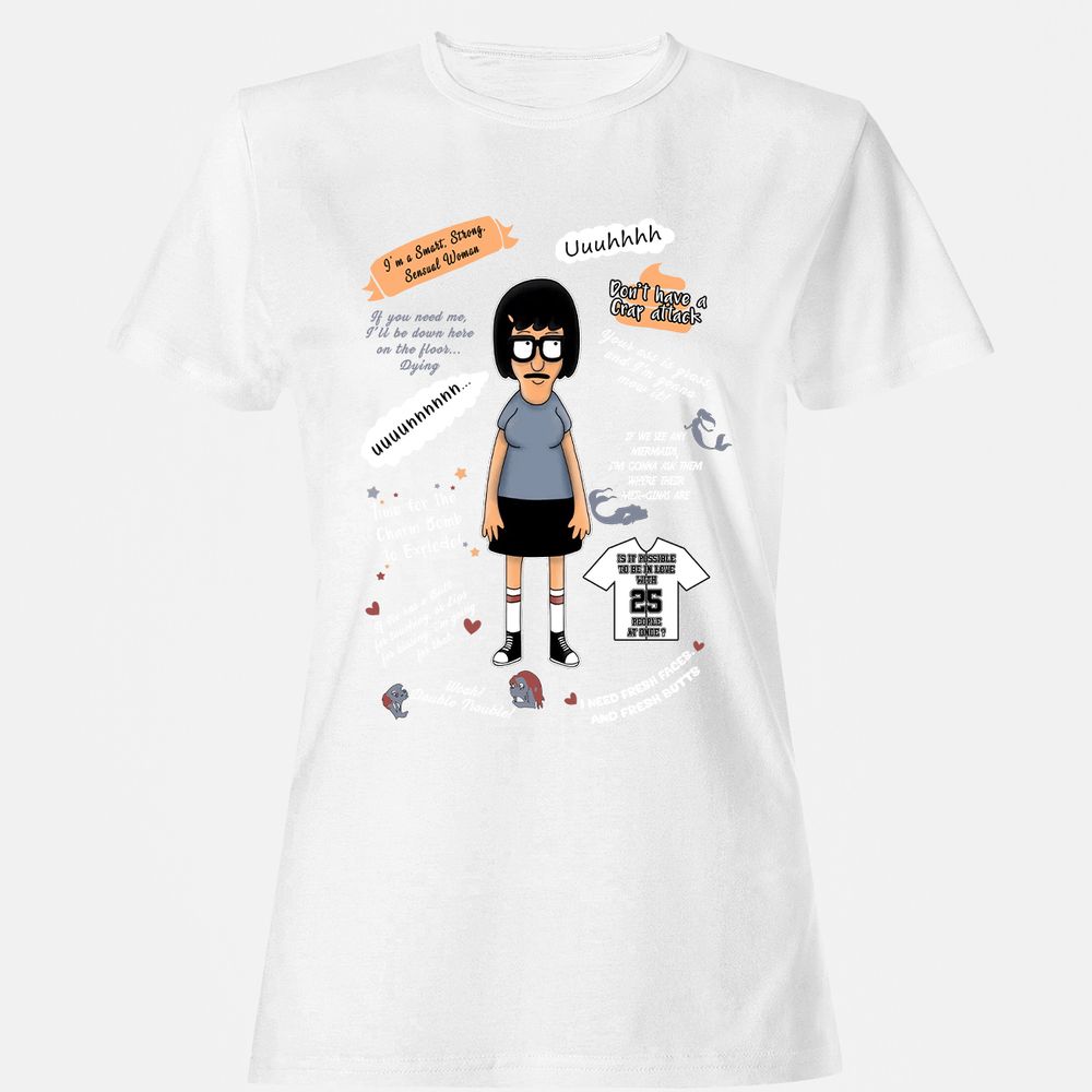 Women's T-Shirt - 8AUPW9M6 - White - 16