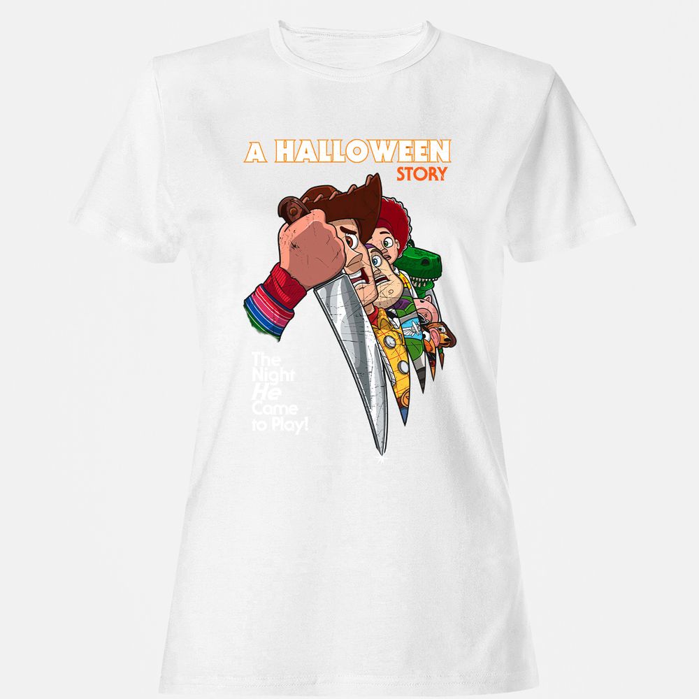 Women's T-Shirt - SE6VJPQX - White - 16