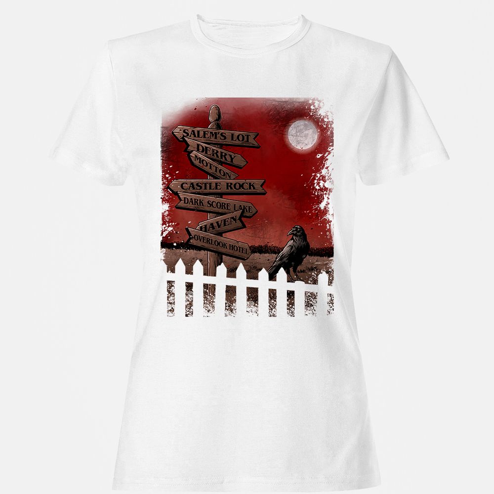 Women's T-Shirt - YM7QEK2E - White - 16