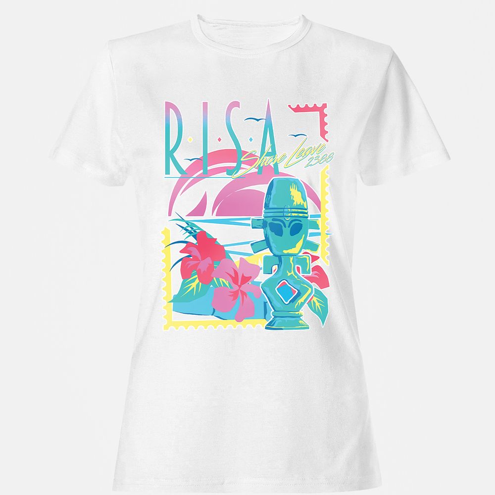 Women's T-Shirt - CN67JHNC - White - 16