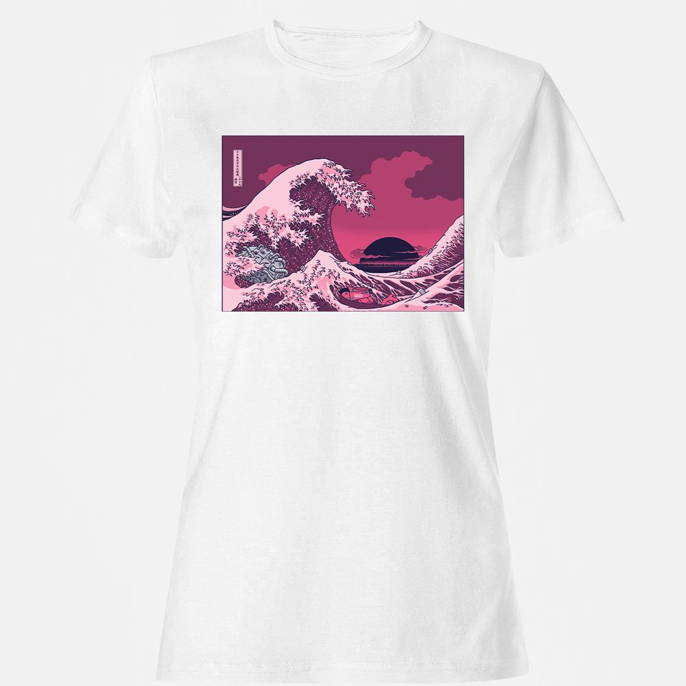 Women's T-Shirt - 4WHMXSVL - White - 16