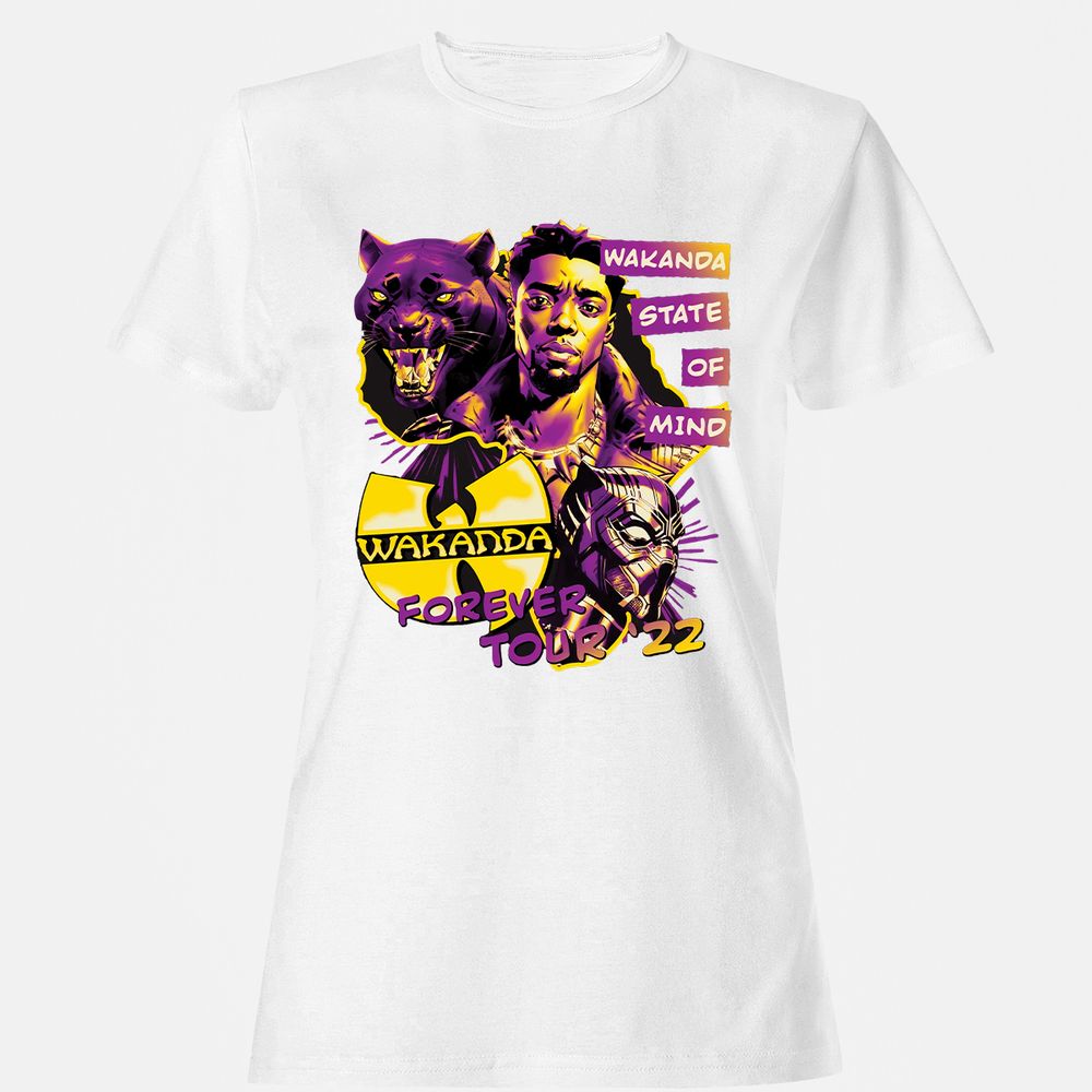 Women's T-Shirt - L3YZER4B - White - 16