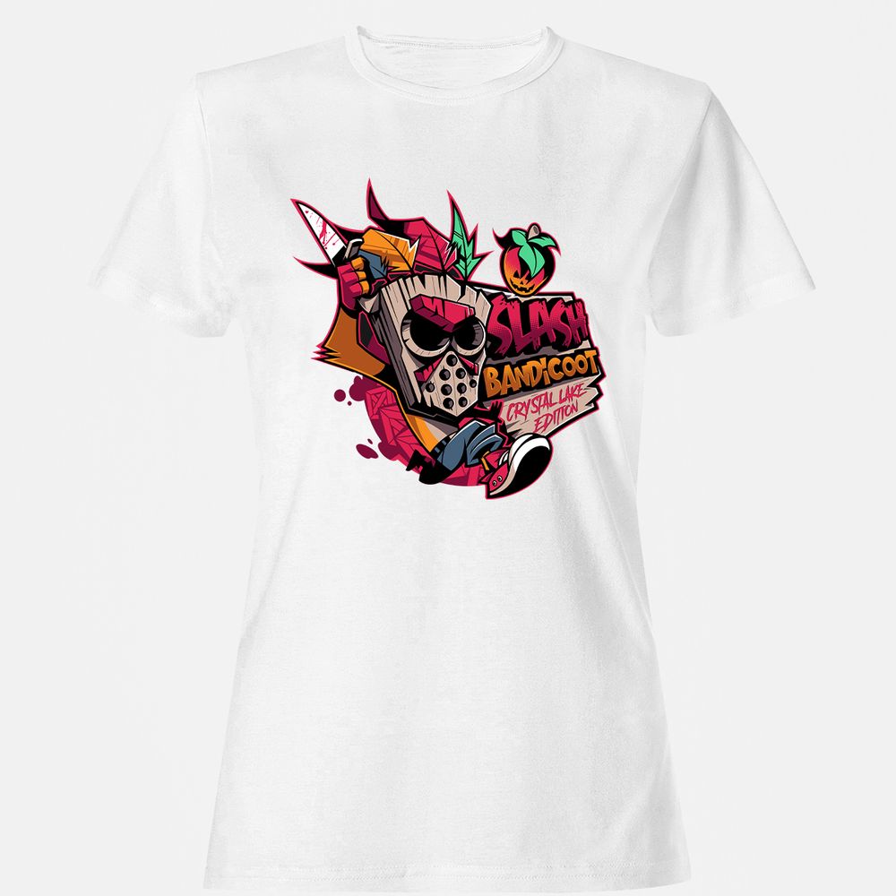 Women's T-Shirt - EX7QDLTH - White - 16