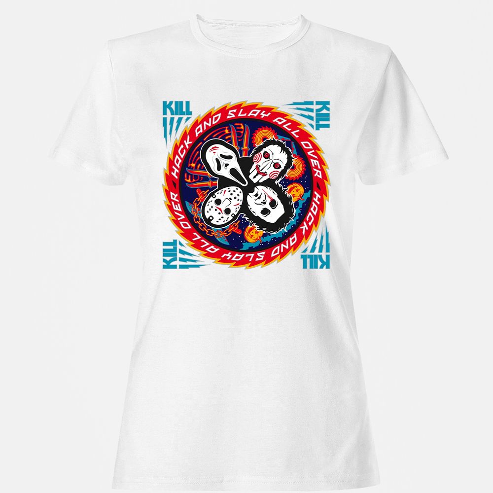 Women's T-Shirt - U7S9GNS3 - White - 16