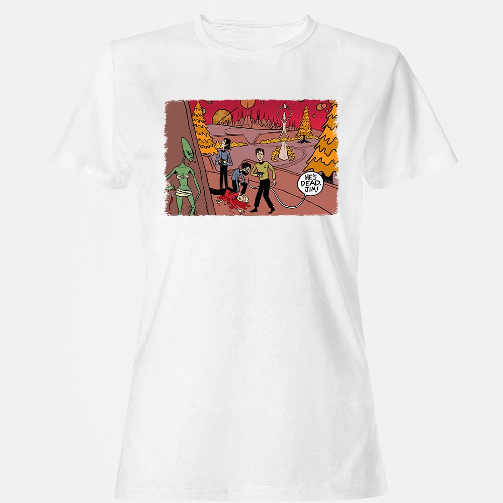 Women's T-Shirt - FJ17YBLH - White - 16