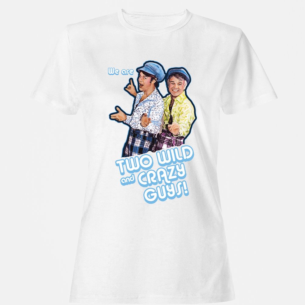 Retro Funny Duo - White - 16