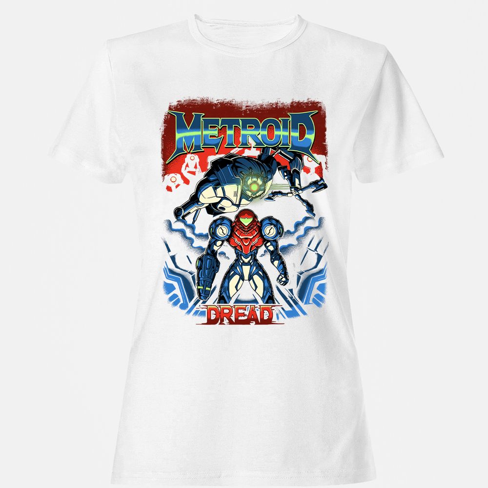 Women's T-Shirt - CQF4UJDX - White - 16