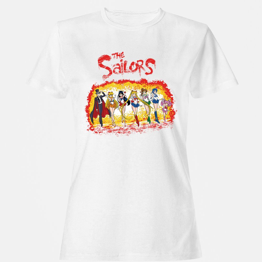 Women's T-Shirt - UZ6FSLE8 - White - 16