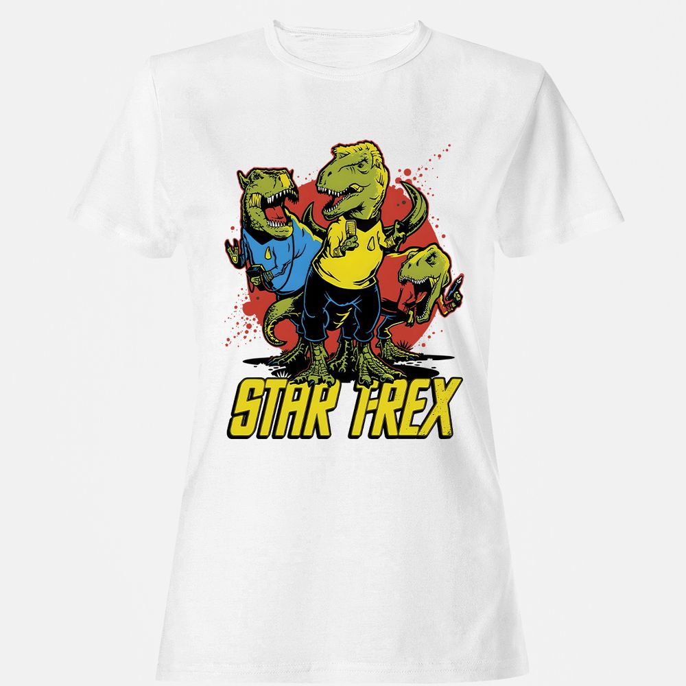 Women's T-Shirt - FD3NP9PQ - White - 16