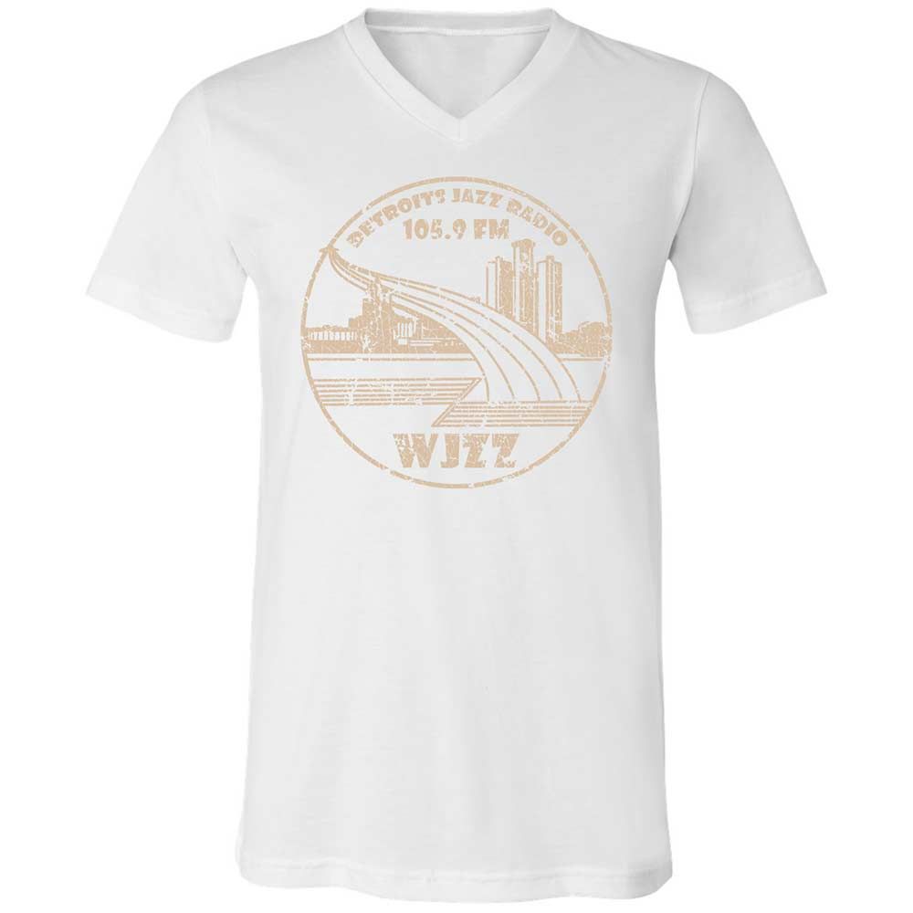 Unisex V-Neck T-Shirt - 7NWAS2FT - White - 16