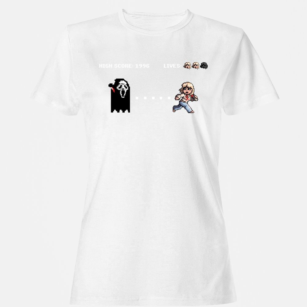 Women's T-Shirt - 8V9KTFYF - White - 16