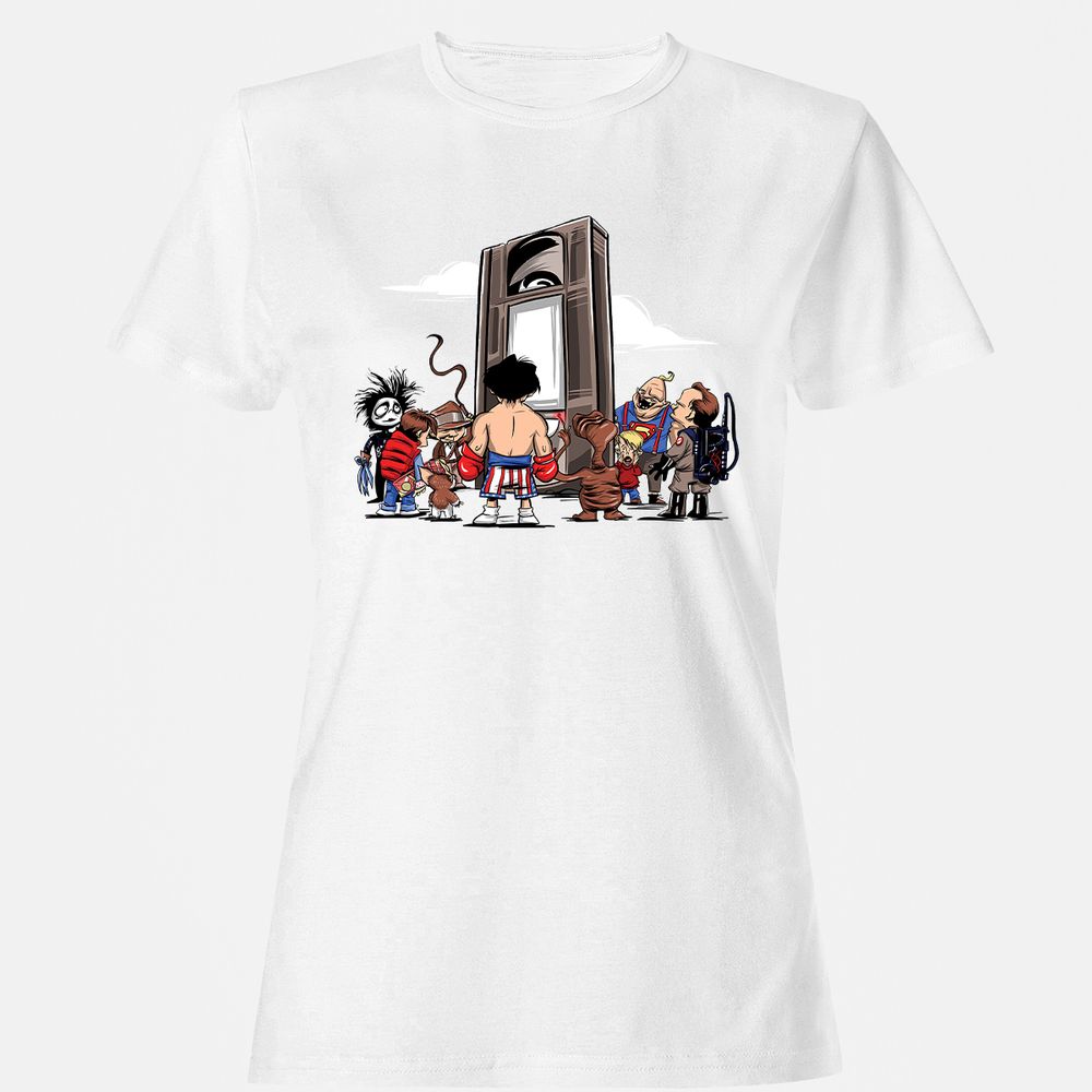 Women's T-Shirt - WHQ58HF7 - White - 16