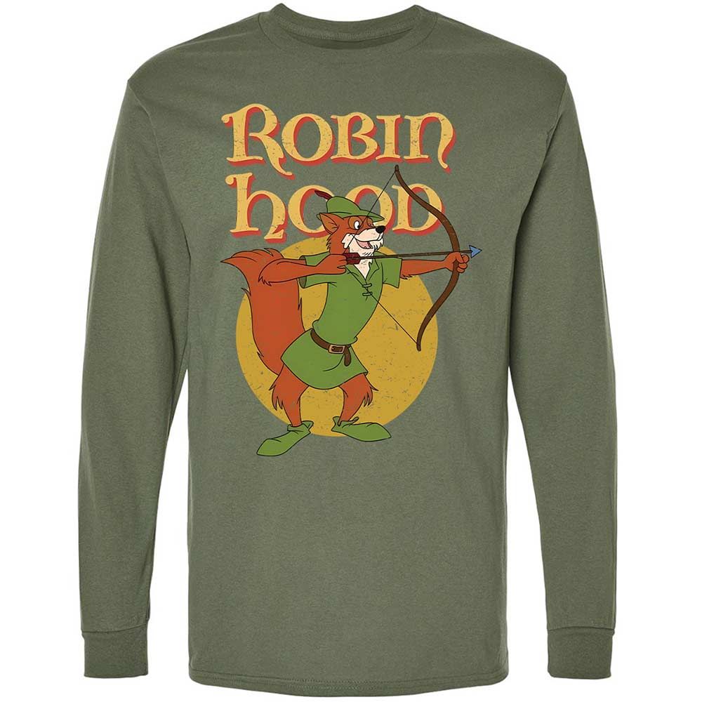 Long Sleeve T-Shirt - 8ZKNL9RP - Military Green - 19