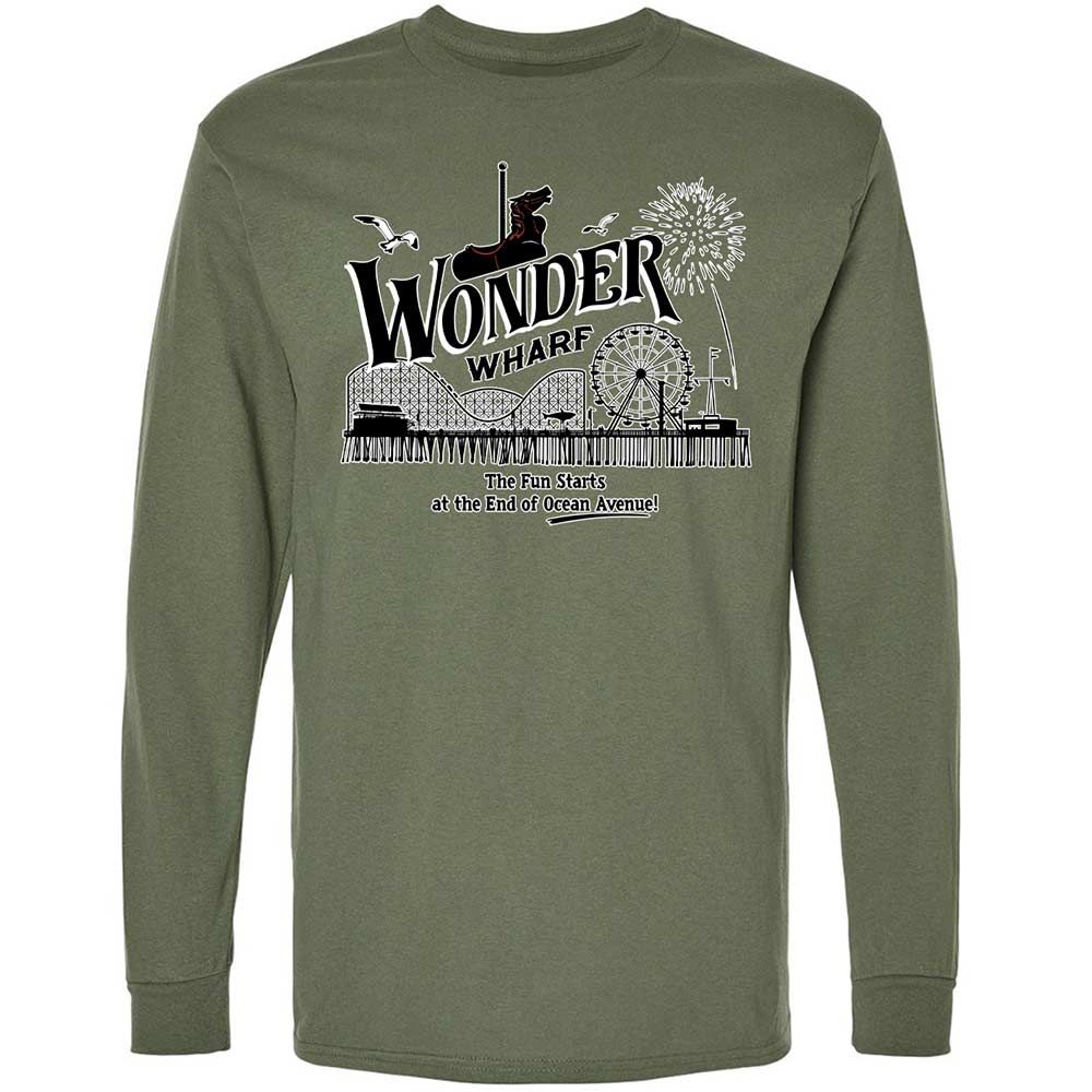 Long Sleeve T-Shirt - KXVQ49EX - Military Green - 19