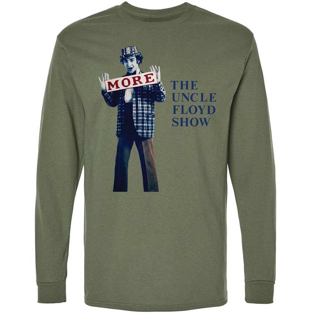 Long Sleeve T-Shirt - Y99SUHXW - Military Green - 19