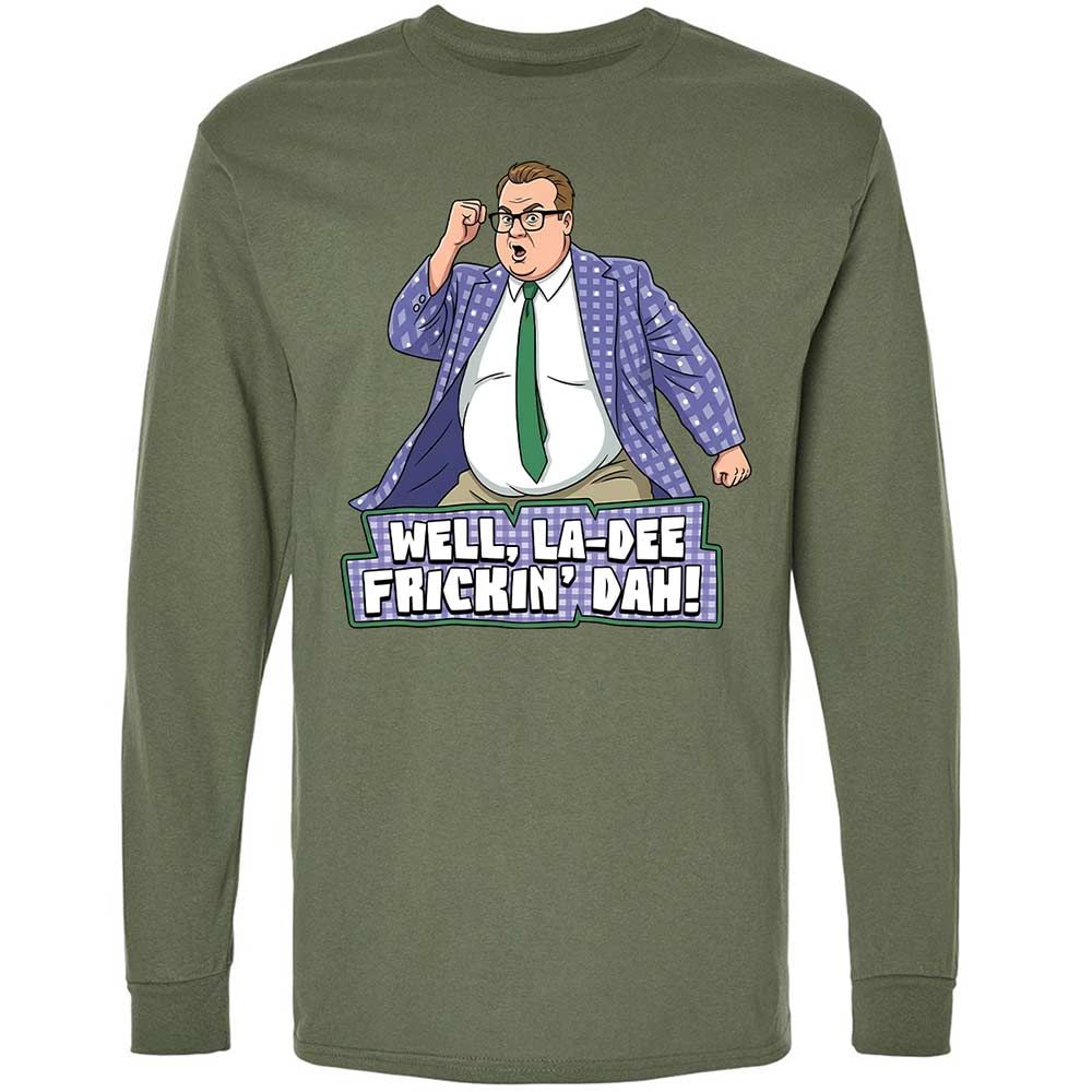 Long Sleeve T-Shirt - C3PPFGQN - Military Green - 19
