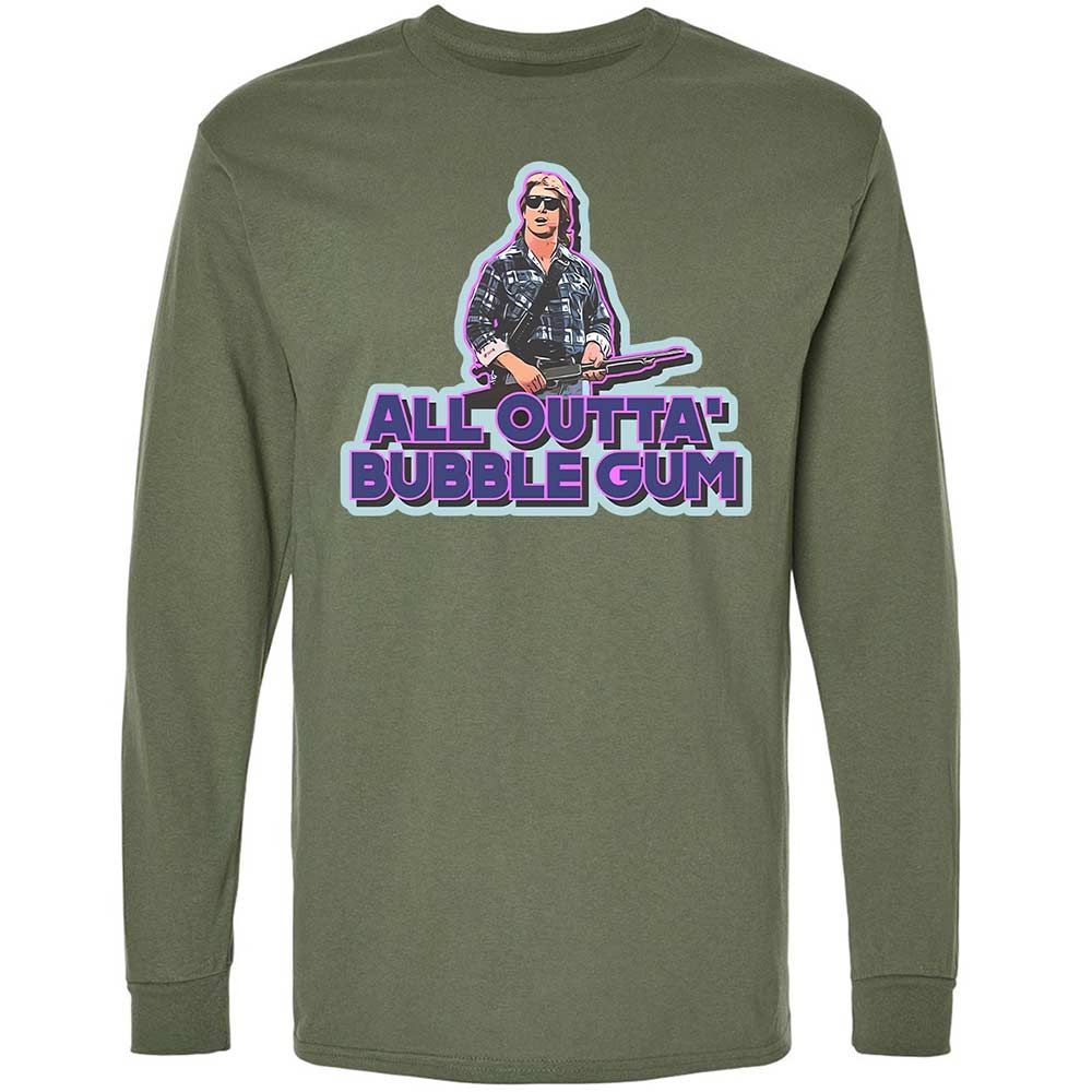 Long Sleeve T-Shirt - HE473UYB - Military Green - 19