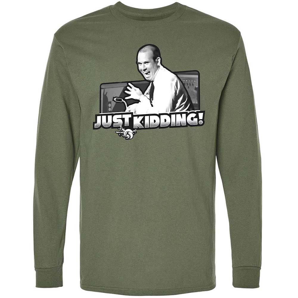 Long Sleeve T-Shirt - MDG8PHSJ - Military Green - 19