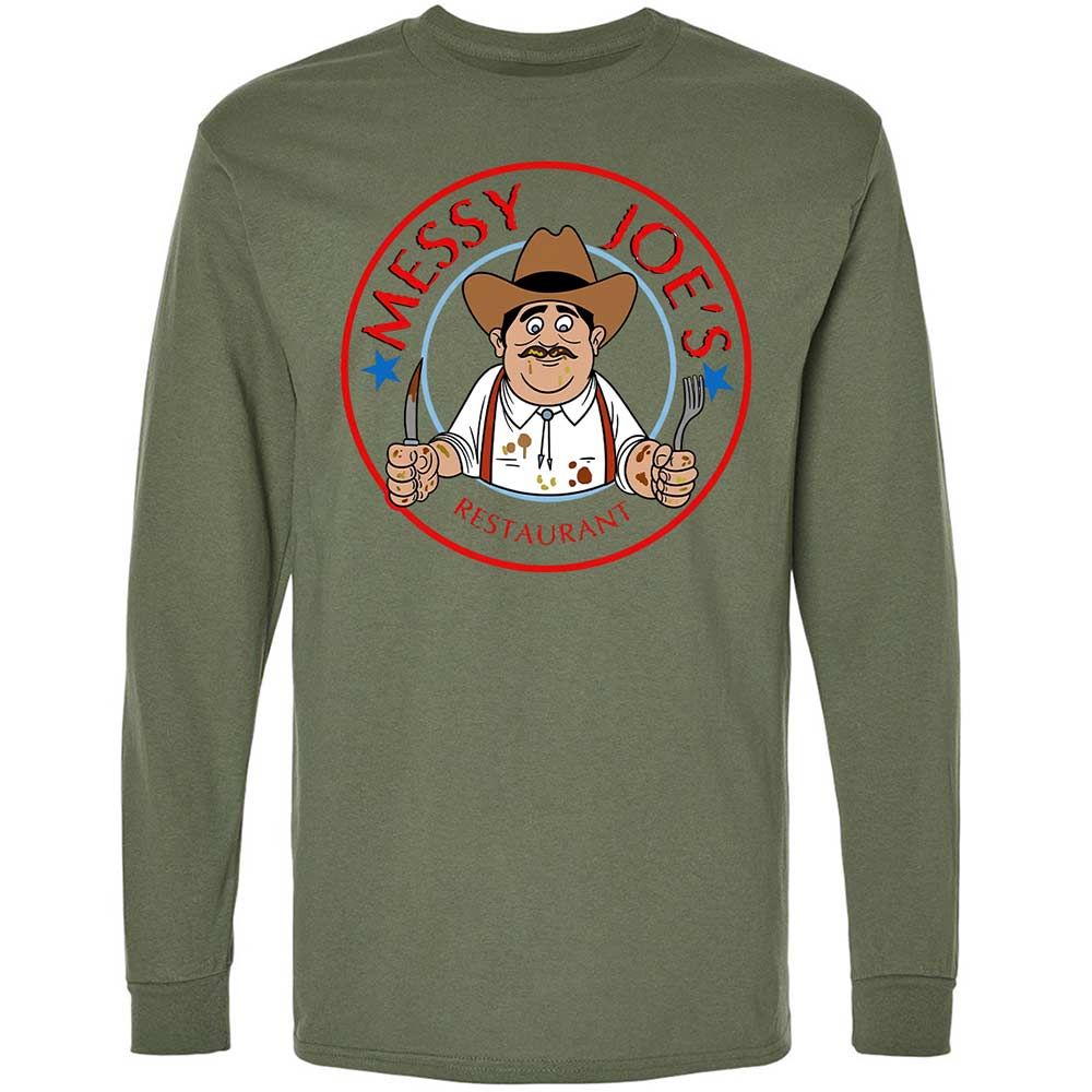 Long Sleeve T-Shirt - BWYEU42R - Military Green - 19