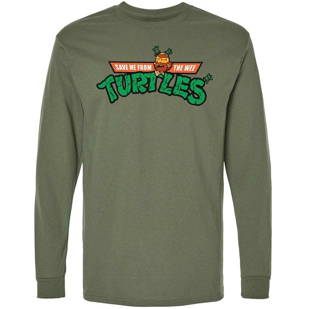Save Me From The Wee Turtles - Military Green - 19