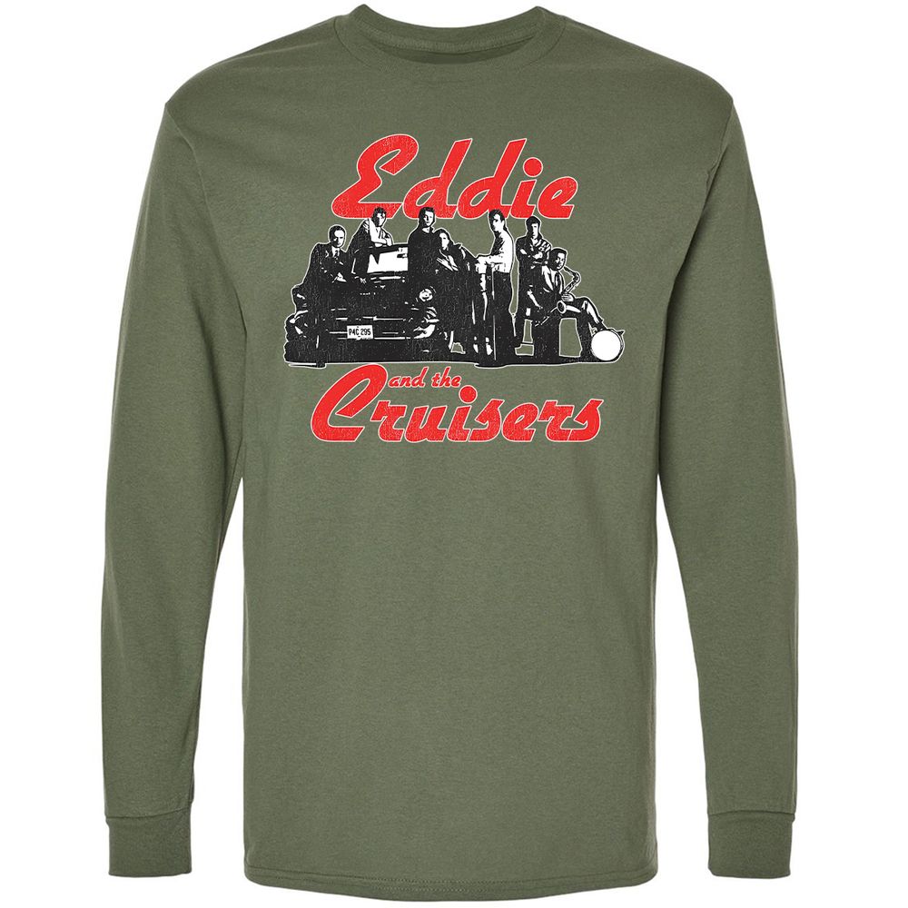 Long Sleeve T-Shirt - 13L4PN4Q - Military Green - 19
