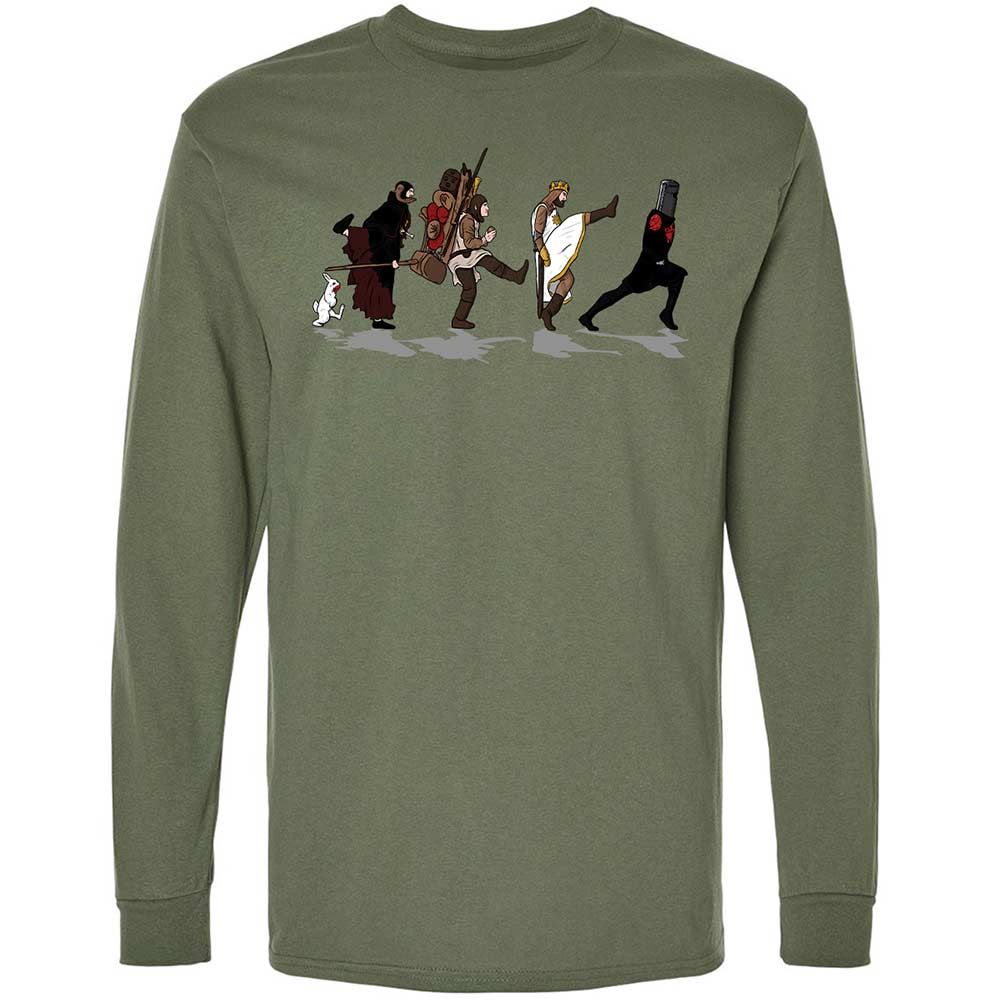 Long Sleeve T-Shirt - TNZA3GST - Military Green - 19