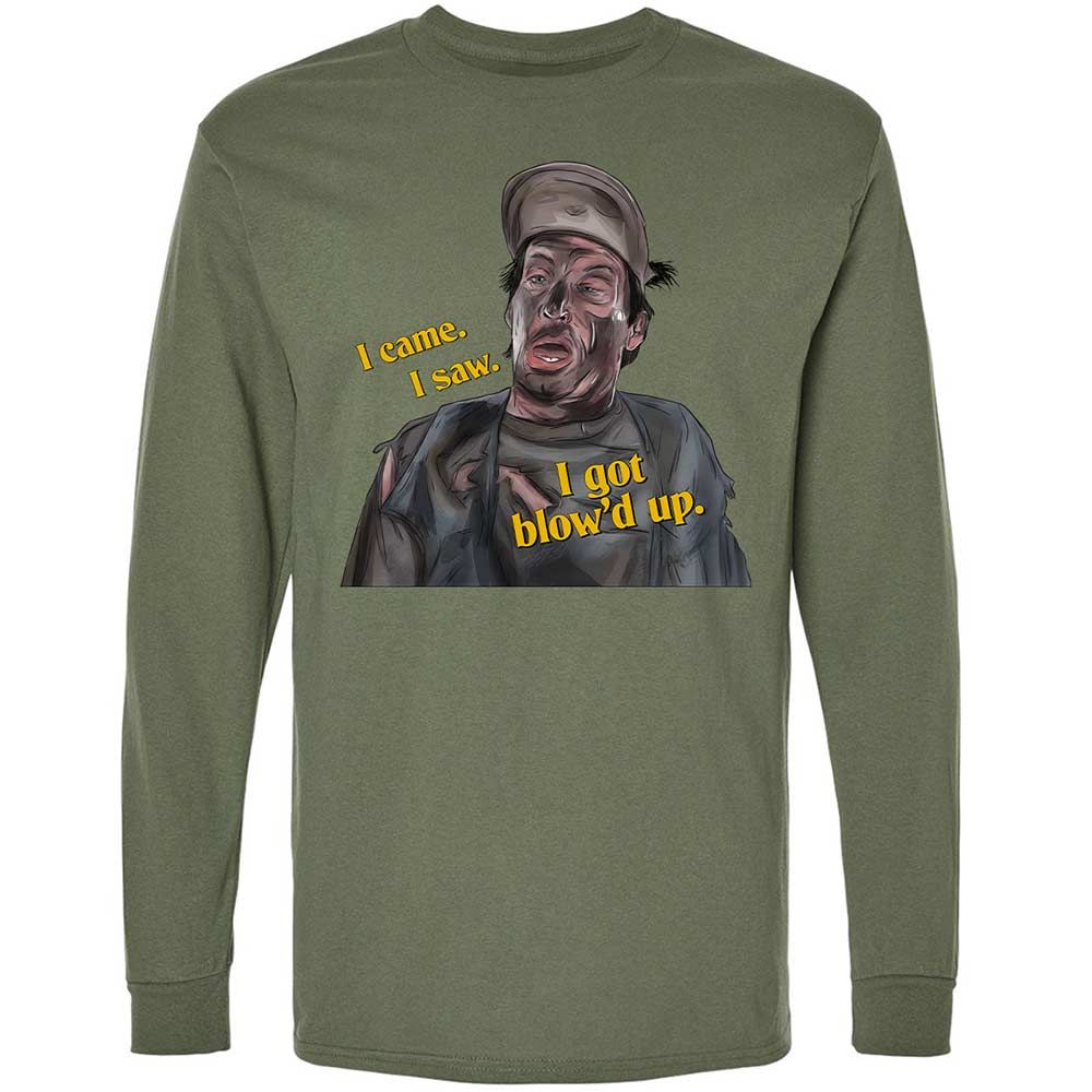 Long Sleeve T-Shirt - J5ARZT2D - Military Green - 19