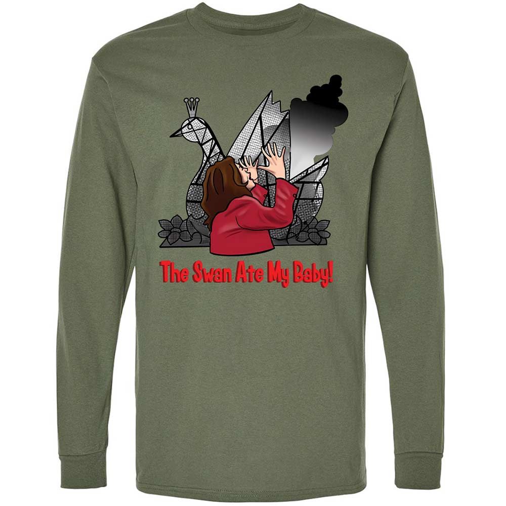 The Swan Ate My Baby - Military Green - 19