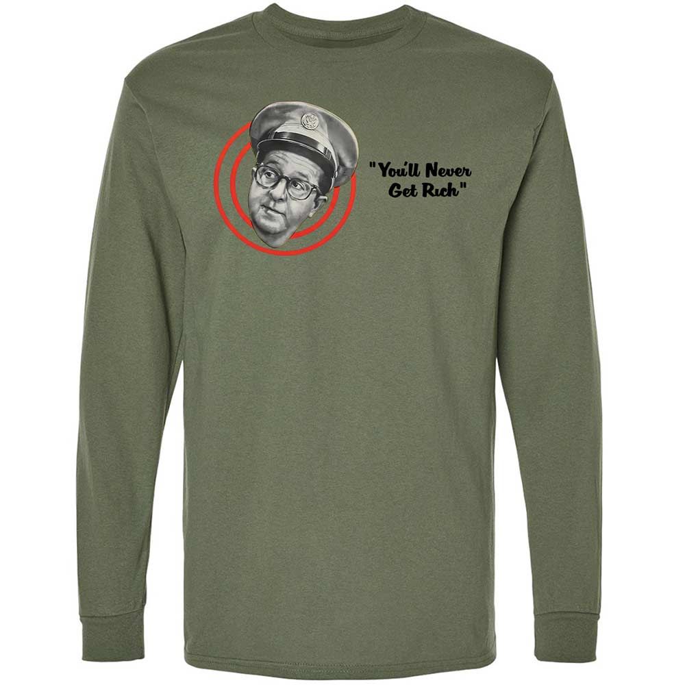 Long Sleeve T-Shirt - HP8TC6KF - Military Green - 19