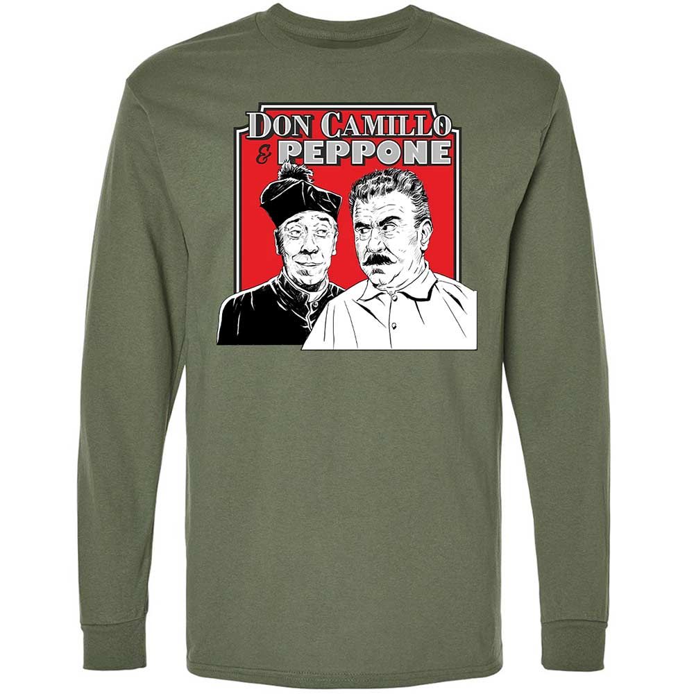 Long Sleeve T-Shirt - HQAXDQ62 - Military Green - 19