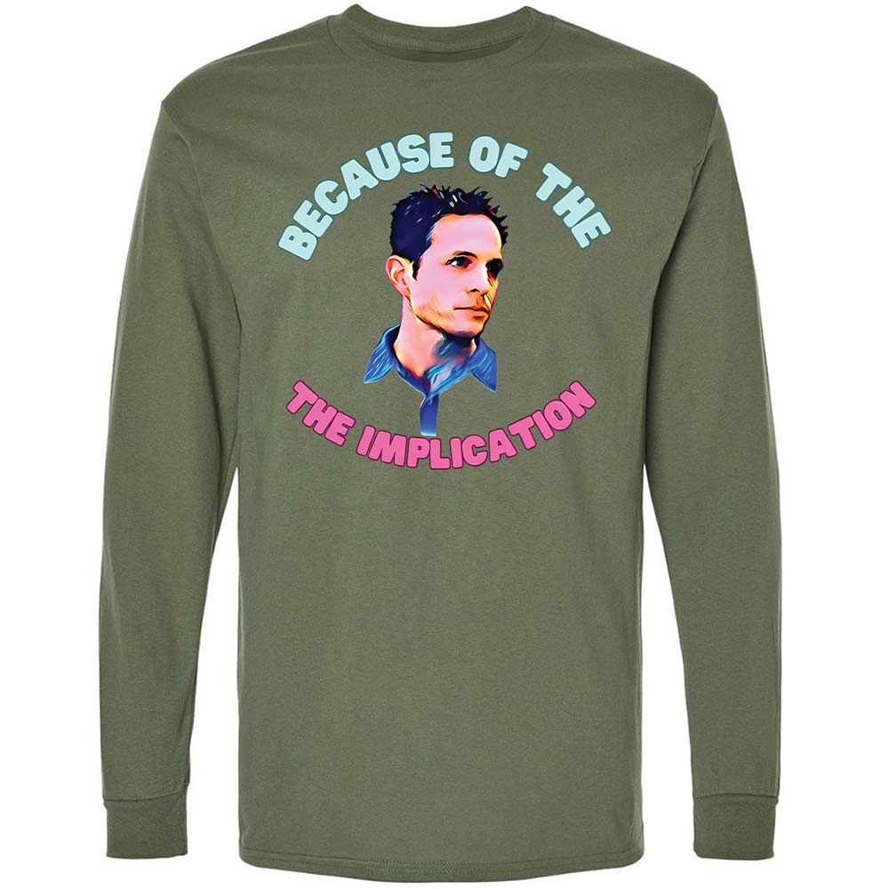 Long Sleeve T-Shirt - VUVVL2HC - Military Green - 19