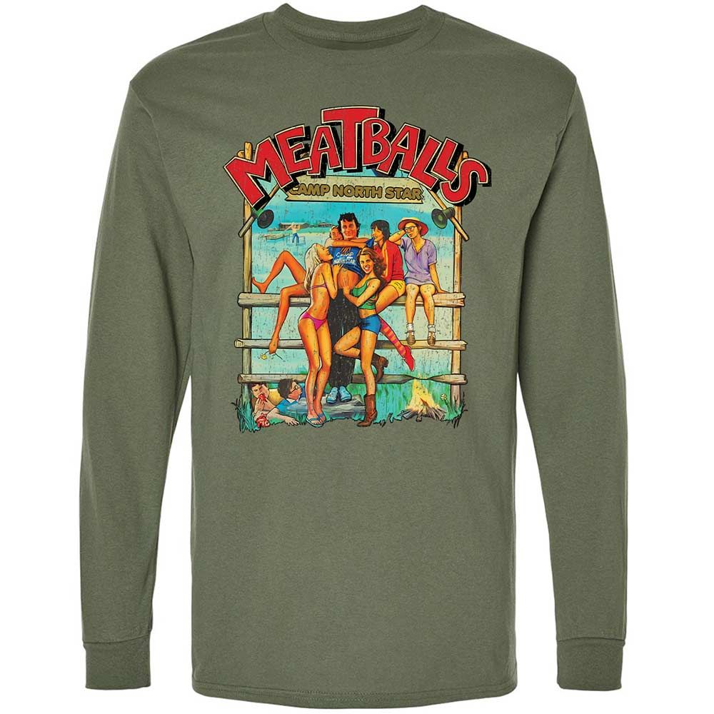 Long Sleeve T-Shirt - GDPZBPXD - Military Green - 19