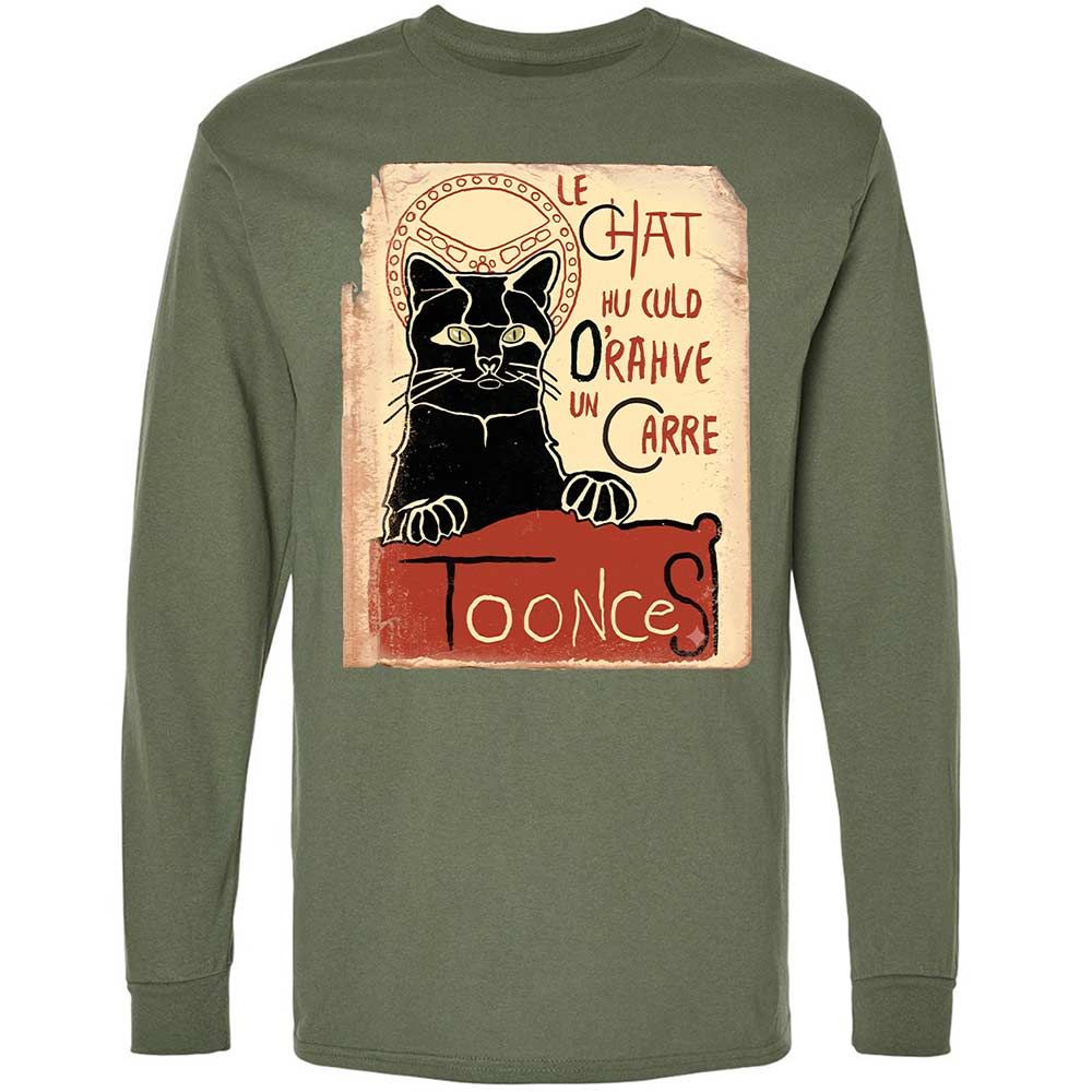 Toonces - Le Chat Noir - Military Green - 19