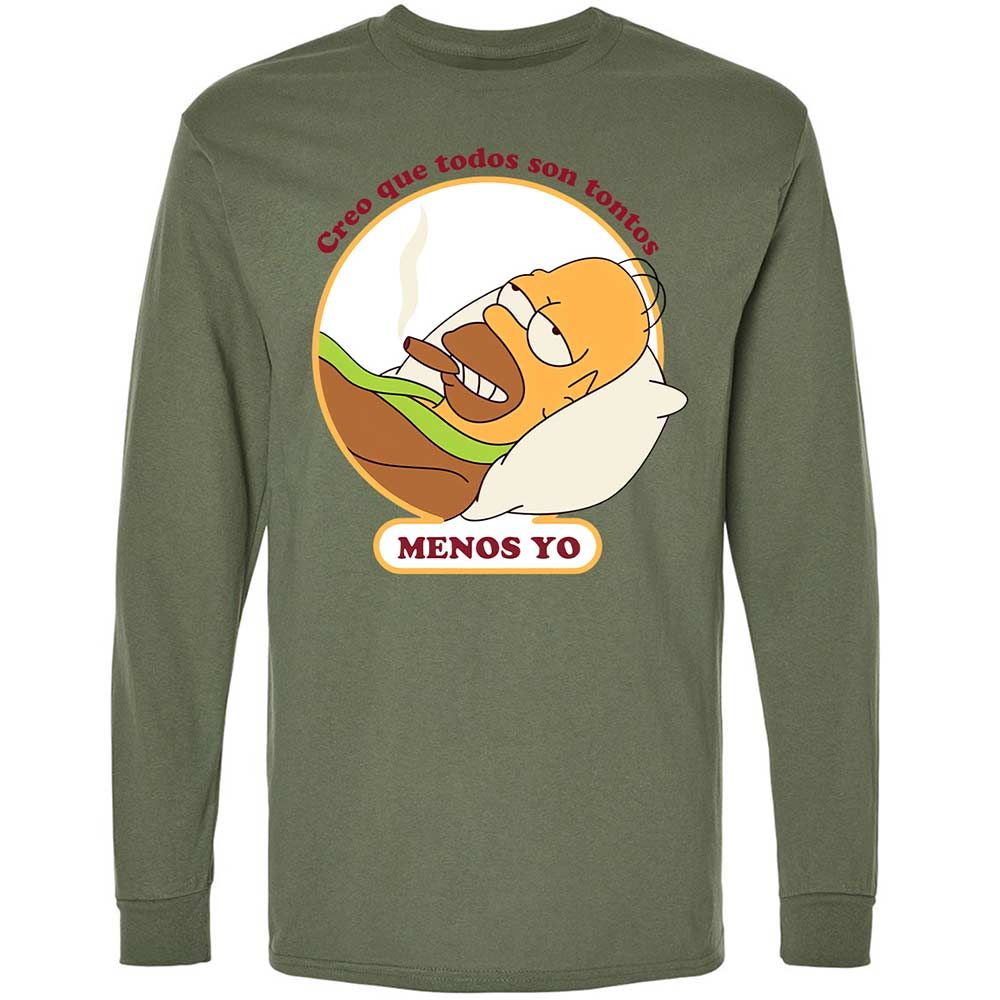 Everyone's stupid except me - Military Green - 19