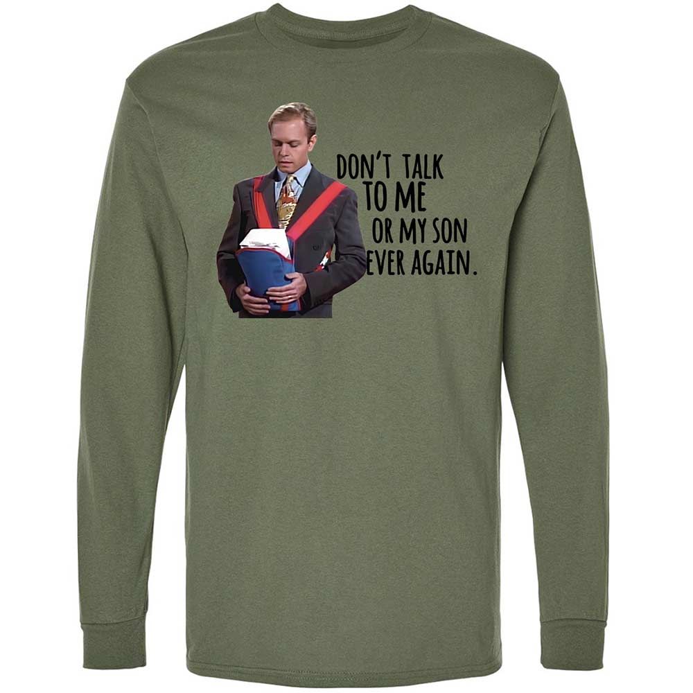 Long Sleeve T-Shirt - PS4MBY4V - Military Green - 19