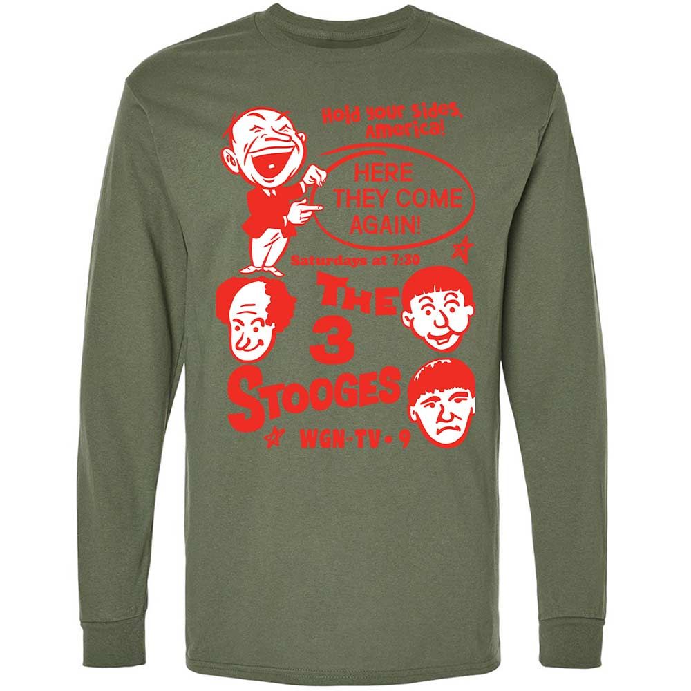 The 3 Stooges - Military Green - 19