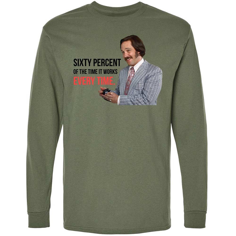Long Sleeve T-Shirt - PNLNAYS6 - Military Green - 19
