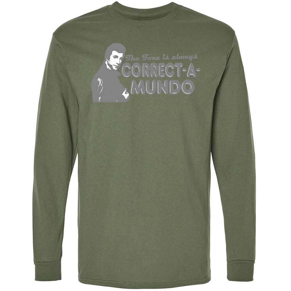 Long Sleeve T-Shirt - FF2CR3AR - Military Green - 19