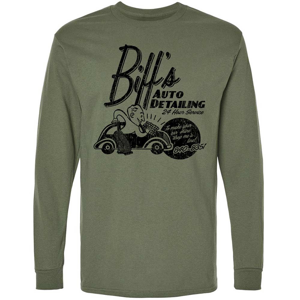 Long Sleeve T-Shirt - 1ZPQ5BUR - Military Green - 19