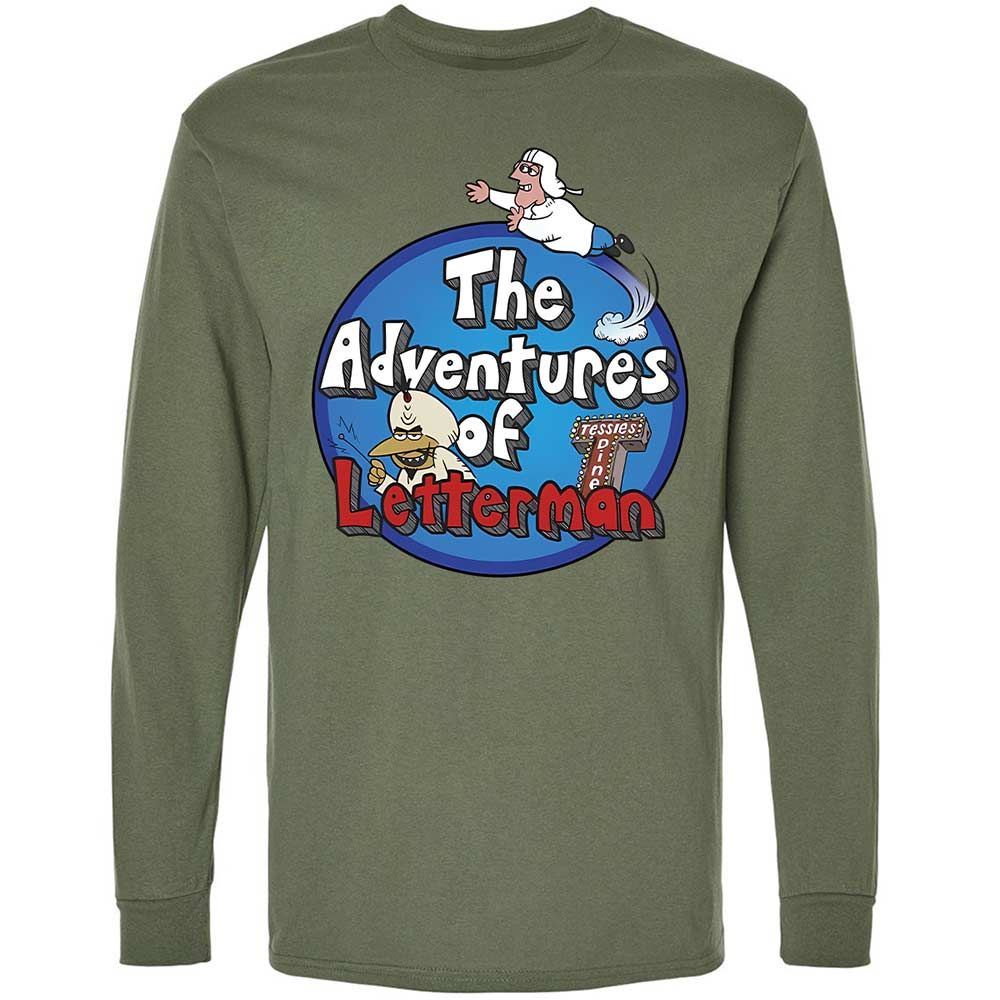 The Adventures of Letterman - Military Green - 19