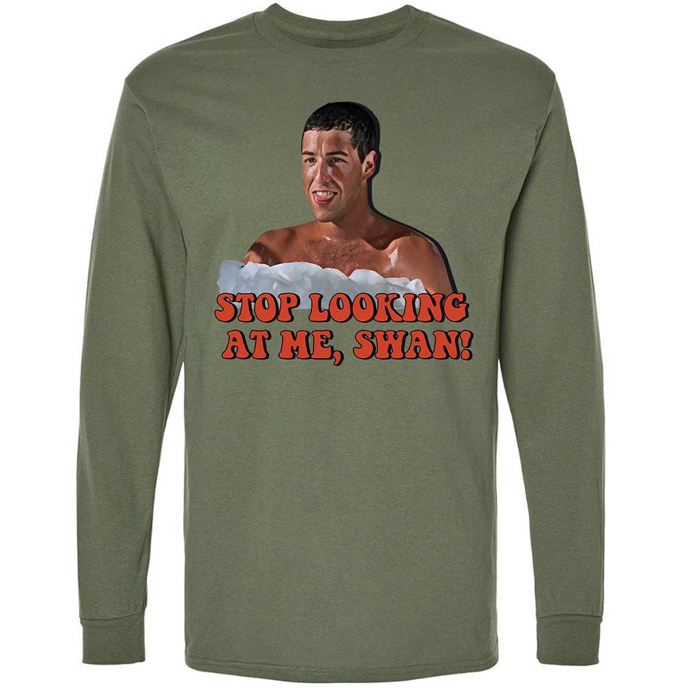 Long Sleeve T-Shirt - BC91P9TJ - Military Green - 19