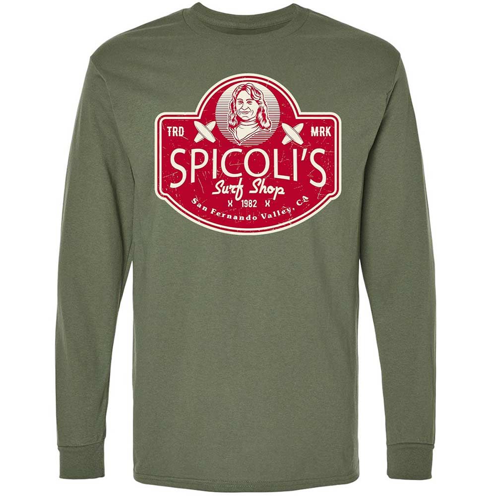 Long Sleeve T-Shirt - YP1JEJWX - Military Green - 19