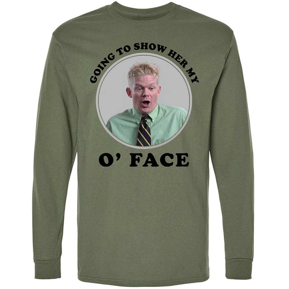 Long Sleeve T-Shirt - 9NRAXT1E - Military Green - 19